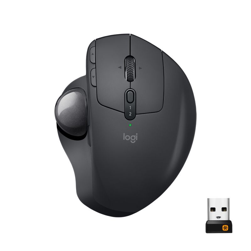 Logitech-MX-Ergo-mouse-Mano-destra-RF-senza-fili---Bluetooth-Trackball-440-DPI