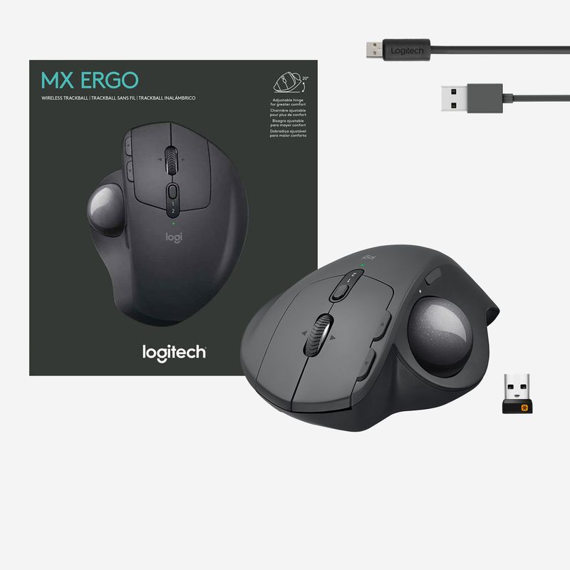 Logitech-MX-Ergo-mouse-Mano-destra-RF-senza-fili---Bluetooth-Trackball-440-DPI