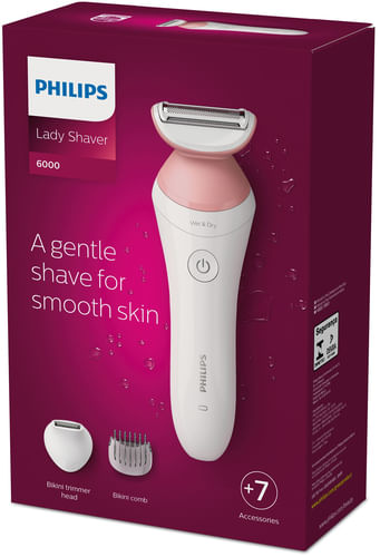 Philips-6000-series-Lady-Shaver-Series-6000-BRL146-00-Rasoio-senza-filo-per-utilizzo-Wet---Dry