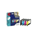 Pelikan P15 - 4er-Pack - Schwarz, Gelb, Cyan, Magenta - Tintenpatrone (entspricht: Brother LC970BK, Brother LC970C, Brot