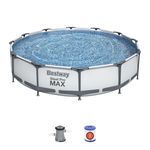 Bestway Steel Pro 56416 piscina fuori terra Piscina con bordi Piscina rotonda 6473 L Blu