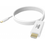 Vision TC 2MUSBCHDMI adattatore grafico USB 3840 x 2160 Pixel Bianco (VISION Professional installation-grade USB-C to HD