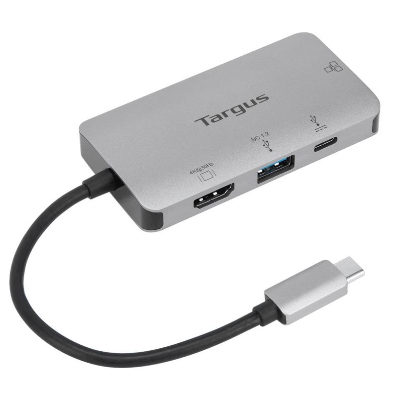 Targus-DOCK418EUZ-replicatore-di-porte-e-docking-station-per-notebook-Cablato-USB-3.2-Gen-1--3.1-Gen-1--Type-C-Grigio