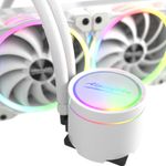 Alpenfohn-Glacier-Water-240-White-High-Speed-ARGB-CPU-Water-Cooler---240mm