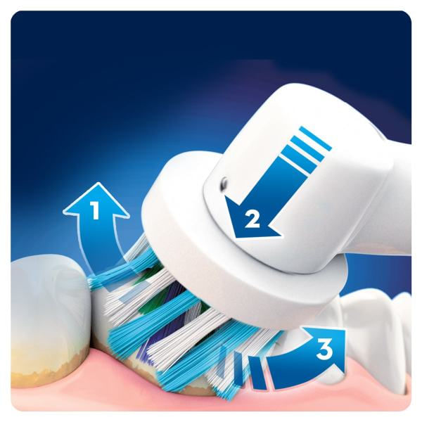 Oral-B-SmartSeries-5-5000N-CrossAction-Adulto-Spazzolino-rotante-Bianco