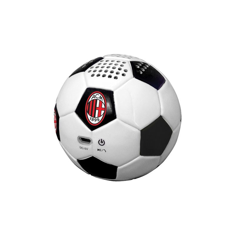 TECHMADE-FOOTBALL-CASSA-BLUETOOTH-AC-MILAN-TM-SPEAKFOOT-MIL