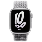 Apple-MPHV3ZM-A-accessorio-indossabile-intelligente-Band-Nero-Bianco-Nylon