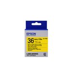 Epson Nastro magnetico per etichettatrici LK-7YB2 nero/giallo 36 mm (1,5 m)