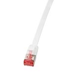 2direct Logilink SlimLine - Patch-Kabel - RJ-45 (S) bis RJ-45 (S) - 3 m - U/FTP, PiMF - CAT 6 - geformt, ohne Haken