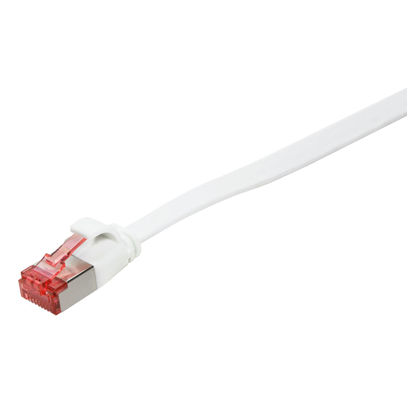 Logilink-SlimLine---Patch-Kabel---RJ-45--S--bis-RJ-45--S----3-m---U-FTP-PiMF---CAT-6---geformt-ohne-Haken-flach---wei