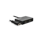 InLine Splitter-distributore HDMI - 2 vie - 4K-60Hz - con cavo integrato