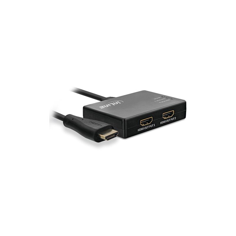 Splitter-distributore-HDMI---2-vie---4K-60Hz---con-cavo-integrato