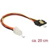 Anschlsse-1-x-P4-4-Pin-Stecker--1-x-SATA-15-Pin-Strom-Buchse--Spannung-33-V--5-V--12-V--Drahtquerschnitt-20-AWG--Lnge-in