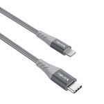 nevox-1M---Lightning-zu-Type-C-USB-Datenkabel-MFi-Nylon-geflochten---silbergrau--1885-