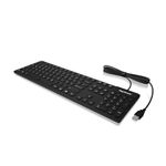 KeySonic KSK-8030IN tastiera Industriale USB QWERTY Inglese UK Nero