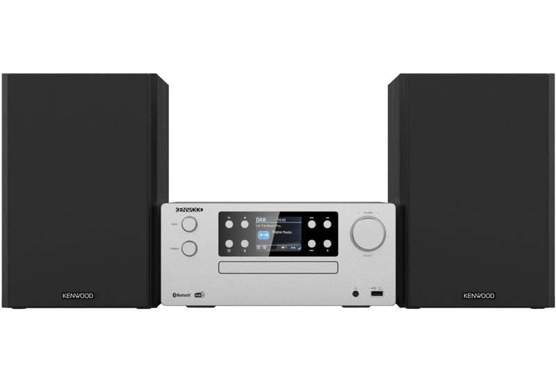 Kenwood-Electronics-M-925DAB-S-set-audio-da-casa-Microsistema-audio-per-la-casa-50-W-Nero-Argento