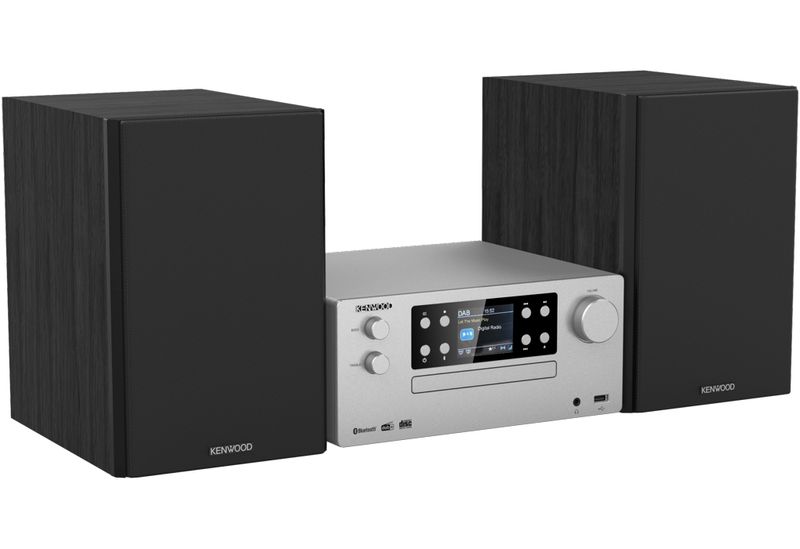 Kenwood-Electronics-M-925DAB-S-set-audio-da-casa-Microsistema-audio-per-la-casa-50-W-Nero-Argento