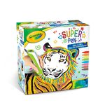 Crayola-Super-Pen-Tigre-Set-di-immagini-da-colorare