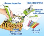 Crayola-Super-Pen-Tigre-Set-di-immagini-da-colorare