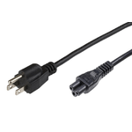 Microconnect PE110830 cavo di alimentazione Nero 3 m Spina di alimentazione di tipo B Accoppiatore C5 (Power Cord US Typ