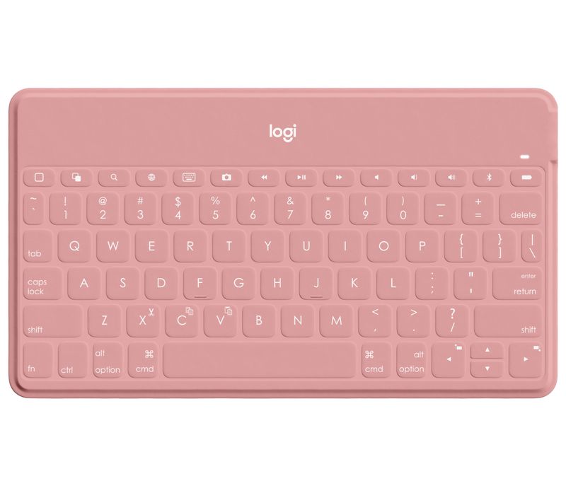 Logitech-Keys-To-Go-Rosa-Bluetooth-Nordic--Logitech-Keys-To-Go---Tastiera---Bluetooth---QWERTY---pan-nordico---rosa-blus