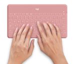 Logitech-Keys-To-Go-Rosa-Bluetooth-Nordic--Logitech-Keys-To-Go---Tastiera---Bluetooth---QWERTY---pan-nordico---rosa-blus