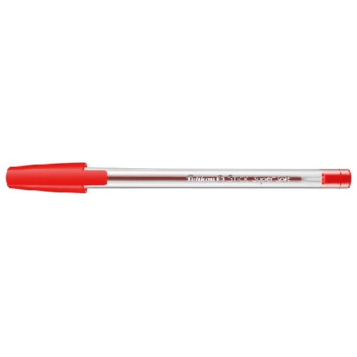 Pelikan-601474-penna-a-sfera-Rosso-Penna-a-sfera-retrattile-a-clip-50-pz