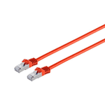 Microconnect 2m S/FTP Cat7 cavo di rete Rosso S/FTP S-STP (RJ45 patch cord S/FTP PiMF - w. CAT 7 raw cable 2m Red - 4x2x