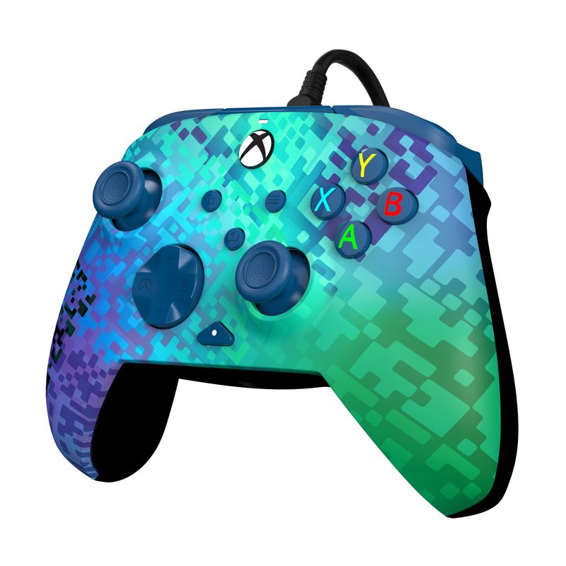 Controller-di-gioco-PDP-per-Xbox-Series-XS-e-Xbox-One-Rematch-Glitch-Green