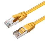 CAT6A-S-FTP-15m-Yellow-LSZH