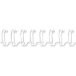 Fellowes 53258 accessori per la rilegatura (Fellowes Binding Wire Element A4 8mm 34 Loop White Pack 100 53258)