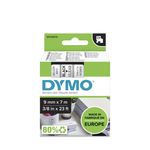 DYMO-D1---Standard-Etichette---Nero-su-trasparente---9mm-x-7m