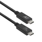 ACT AC7451 cavo USB USB4 Gen 3x2 0,8 m USB C Nero