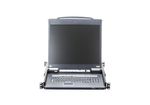 ATEN-CL5708IM-ATA-2XK06A1G-switch-per-keyboard-video-mouse--kvm--Montaggio-rack-Nero