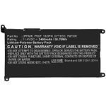 CoreParts MBXDE-BA0219 ricambio per laptop Batteria (Laptop Battery for Dell 41Wh - Li-Pol 11.4V 3600mAh Black - 41Wh Li