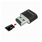 Maxtech-lettore Di Scheda Usb2.0 / Micro Sd Card Adattatore 480mbps Pc Notebook Lto-sm01 -