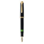 Pelikan M400 penna stilografica Sistema di riempimento integrato Nero, Oro 1 pz