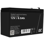 Batteria-Green-Cell-AGM-VRLA-12V-8Ah-senza-manutenzione-per-sistema-di-allarme-registratore-di-cassa-giocattoli