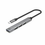 ACT AC6425 hub di interfaccia USB 3.2 Gen 1 (3.1 Gen 1) Type-C 5000 Mbit/s Grigio