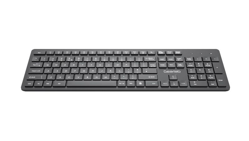 eSTUFF-GLB211302-tastiera-USB-QWERTY-Inglese-UK-Nero--G220-USB-Keyboard-UK---Warranty-24M-