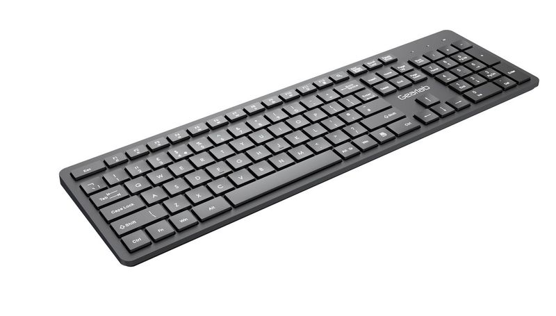 eSTUFF-GLB211302-tastiera-USB-QWERTY-Inglese-UK-Nero--G220-USB-Keyboard-UK---Warranty-24M-