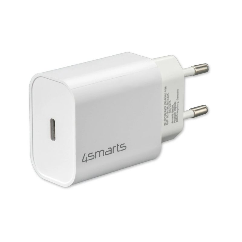 Caricabatterie-4smarts-VoltPlug-USB-C-PD-20W---bianco