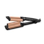 BaByliss Deep Waves Ferro per ricci Caldo Nero, Arancione 2,5 m