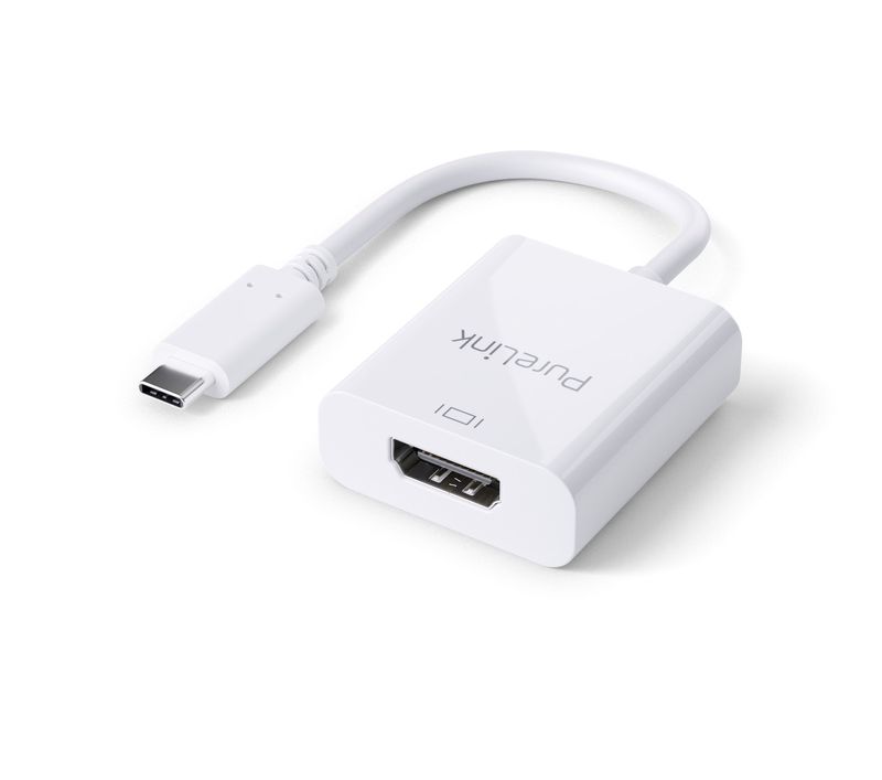 Adattatore-PureLink-da-USB-C-a-HDMI---4K60---iSeries---bianco---010-m