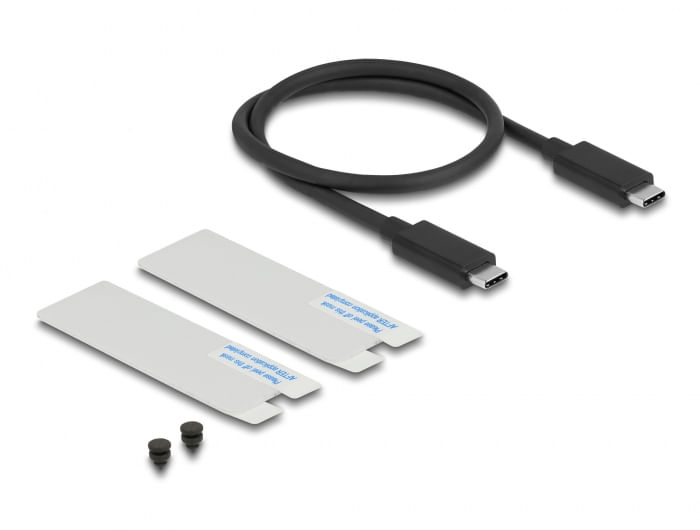 Delock-Enclosure-USB4-da-40-Gbps-per-1-SSD-NVMe-M.2---senza-attrezzi