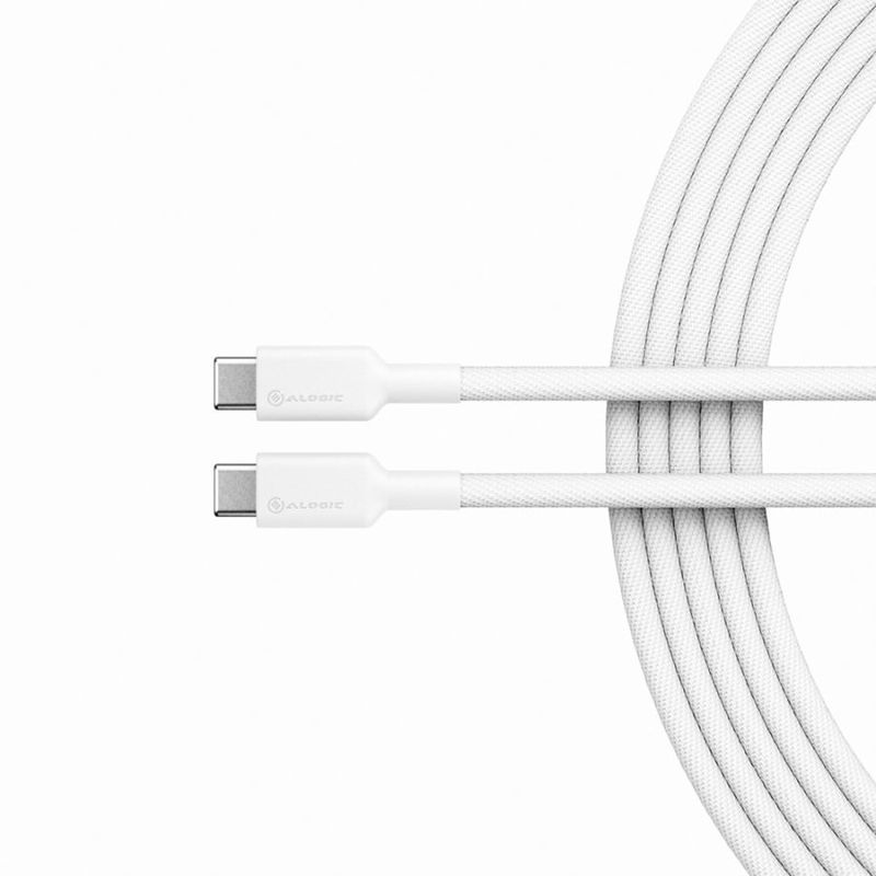 ALOGIC-ELPCC201-WH-cavo-USB-1-m-USB-2.0-USB-A-USB-C-Bianco--ALOGIC-ELEMENTS-PRO-USB-C-TO---USB-C-CABLE---MALE-TO-MALE---