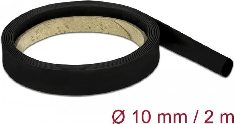 Delock-Guaina-termorestringente-2-m-x-10-mm-nera