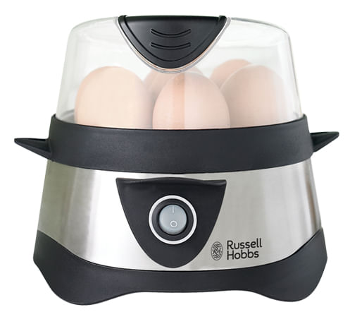 Russell-Hobbs-Stylo-7-uovo-uova-365-W-Nero-Acciaio-inossidabile