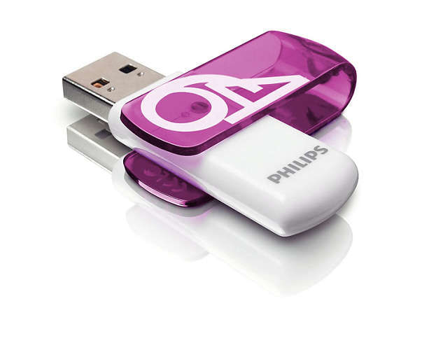 Philips-FM64FD05B-unita-flash-USB-64-GB-USB-tipo-A-2.0-Porpora-Bianco