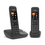 Gigaset C575A Duo Telefono analogico/DECT Identificatore di chiamata Nero